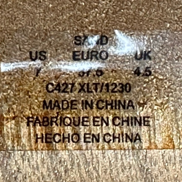 Kelsi Dagger Clogs 7 Sand Studded Nailhead-Trim Leather Mule - Picture 10 of 10